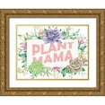 thumbnail image 1 of Allen, Kimberly 24x19 Gold Ornate Wood Framed with Double Matting Museum Art Print Titled - Plant Mama, 1 of 4
