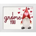 thumbnail image 1 of Allen, Kimberly 24x19 White Modern Wood Framed Museum Art Print Titled - I Gnome You, 1 of 4