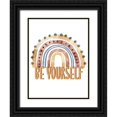 thumbnail image 1 of Allen, Kimberly 25x32 Black Ornate Wood Framed with Double Matting Museum Art Print Titled - Be Yourself Rainbow, 1 of 4