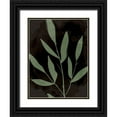 thumbnail image 1 of Allen, Kimberly 25x32 Black Ornate Wood Framed with Double Matting Museum Art Print Titled - Bold Leaves 1, 1 of 4