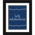 thumbnail image 1 of Allen, Kimberly 25x32 Black Ornate Wood Framed with Double Matting Museum Art Print Titled - Lets Adventure, 1 of 4