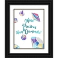 thumbnail image 1 of Allen, Kimberly 25x32 Black Ornate Wood Framed with Double Matting Museum Art Print Titled - More Precious than Diamonds, 1 of 4
