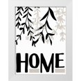 thumbnail image 1 of Allen, Kimberly 25x32 White Modern Wood Framed Museum Art Print Titled - Home Leaves, 1 of 4