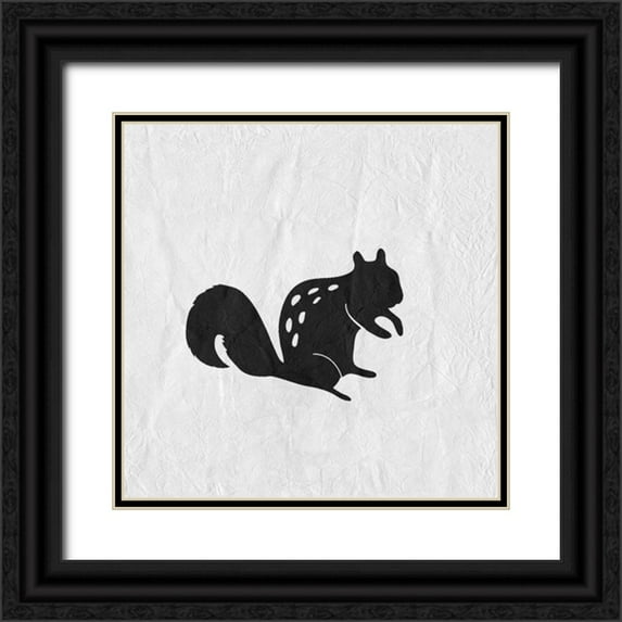 Allen, Kimberly 26x26 Black Ornate Wood Framed with Double Matting Museum Art Print Titled - Animal Print 3