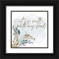 thumbnail image 1 of Allen, Kimberly 26x26 Black Ornate Wood Framed with Double Matting Museum Art Print Titled - Candles And Music 3, 1 of 4