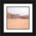 thumbnail image 1 of Allen, Kimberly 26x26 Black Ornate Wood Framed with Double Matting Museum Art Print Titled - Desert Scape, 1 of 4