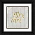 thumbnail image 1 of Allen, Kimberly 26x26 Black Ornate Wood Framed with Double Matting Museum Art Print Titled - Mr and Mrs, 1 of 4