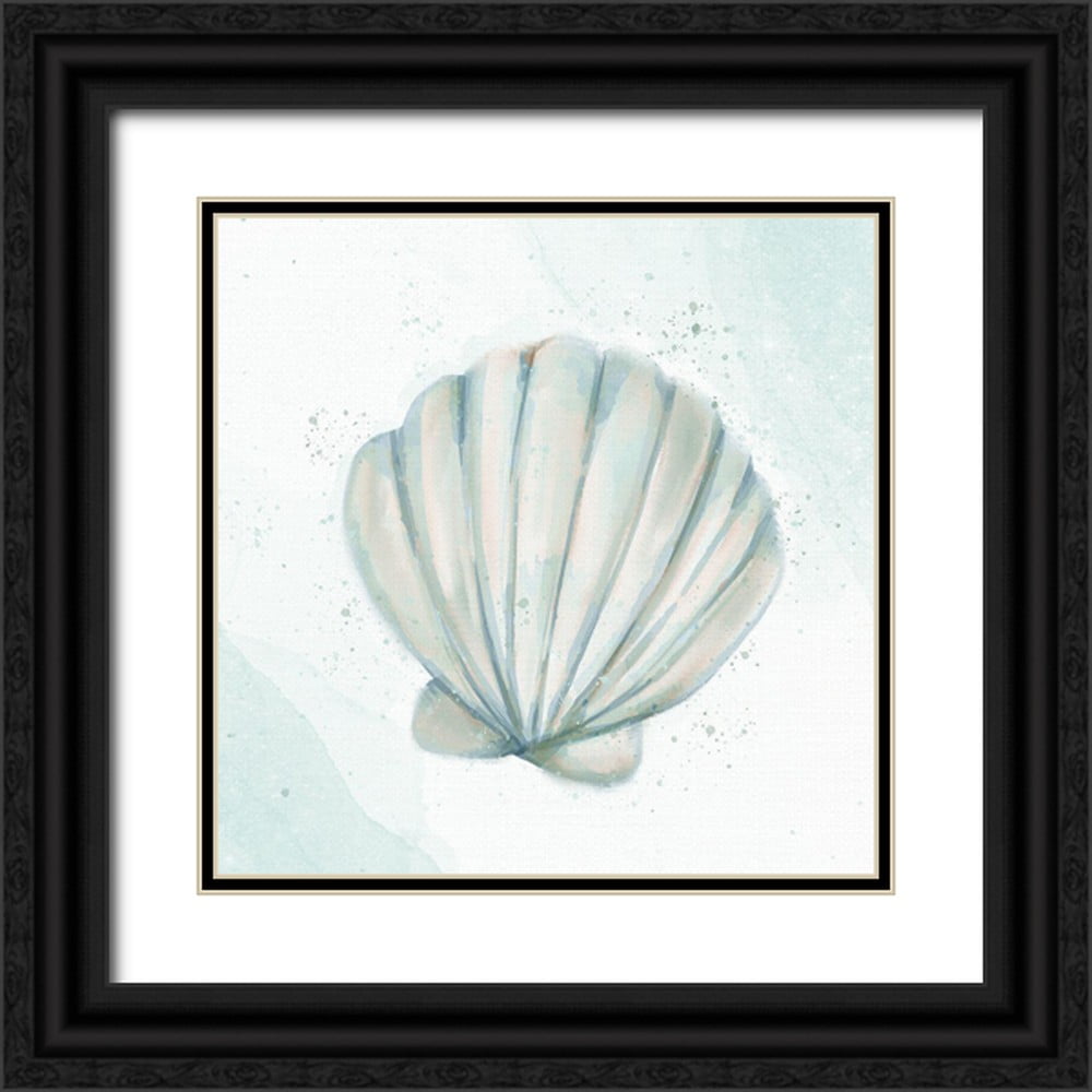 Allen, Kimberly 26x26 Black Ornate Wood Framed with Double Matting ...