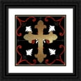 thumbnail image 1 of Allen, Kimberly 26x26 Black Ornate Wood Framed with Double Matting Museum Art Print Titled - Serve 2, 1 of 4