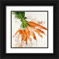 thumbnail image 1 of Allen, Kimberly 26x26 Black Ornate Wood Framed with Double Matting Museum Art Print Titled - Veggies 3, 1 of 4