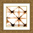 thumbnail image 1 of Allen, Kimberly 26x26 Gold Ornate Wood Framed with Double Matting Museum Art Print Titled - Copper Whites 2, 1 of 4