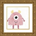 thumbnail image 1 of Allen, Kimberly 26x26 Gold Ornate Wood Framed with Double Matting Museum Art Print Titled - Cutie 1, 1 of 4