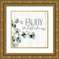 thumbnail image 1 of Allen, Kimberly 26x26 Gold Ornate Wood Framed with Double Matting Museum Art Print Titled - Enjoy Branches, 1 of 4