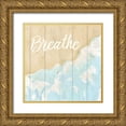 thumbnail image 1 of Allen, Kimberly 26x26 Gold Ornate Wood Framed with Double Matting Museum Art Print Titled - Seaside Breathe, 1 of 4