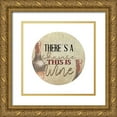 thumbnail image 1 of Allen, Kimberly 26x26 Gold Ornate Wood Framed with Double Matting Museum Art Print Titled - Vineyard View 13, 1 of 4