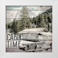 thumbnail image 1 of Allen, Kimberly 26x26 White Modern Wood Framed Museum Art Print Titled - Cabin Time, 1 of 4