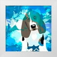 thumbnail image 1 of Allen, Kimberly 26x26 White Modern Wood Framed Museum Art Print Titled - Dog in Color 1, 1 of 4