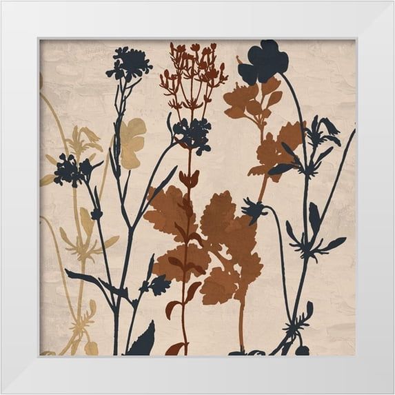 Allen, Kimberly 26x26 White Modern Wood Framed Museum Art Print Titled - Fall 1