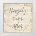 thumbnail image 1 of Allen, Kimberly 26x26 White Modern Wood Framed Museum Art Print Titled - Happily Ever After Grey, 1 of 4