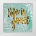 thumbnail image 1 of Allen, Kimberly 26x26 White Modern Wood Framed Museum Art Print Titled - Life is Good, 1 of 4