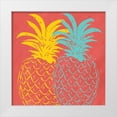 thumbnail image 1 of Allen, Kimberly 26x26 White Modern Wood Framed Museum Art Print Titled - Pineapple Summer, 1 of 4