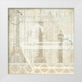 thumbnail image 1 of Allen, Kimberly 26x26 White Modern Wood Framed Museum Art Print Titled - Travel Bath 3, 1 of 4