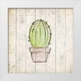 thumbnail image 1 of Allen, Kimberly 26x26 White Modern Wood Framed Museum Art Print Titled - Watercolor Cactus 1, 1 of 4