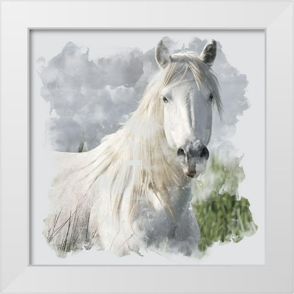Allen, Kimberly 26x26 White Modern Wood Framed Museum Art Print Titled - Whites