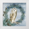 thumbnail image 1 of Allen, Kimberly 26x26 White Modern Wood Framed Museum Art Print Titled - Winter Owl Blues 3, 1 of 4