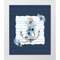thumbnail image 1 of Allen, Kimberly 26x30 White Modern Wood Framed Museum Art Print Titled - Floral Anchor 2, 1 of 4