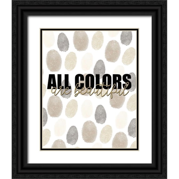Allen, Kimberly 26x32 Black Ornate Wood Framed with Double Matting Museum Art Print Titled - All Colors