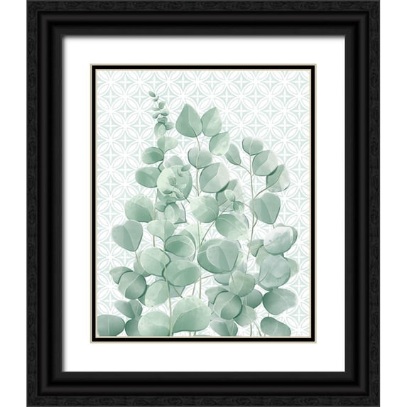 Allen, Kimberly 26x32 Black Ornate Wood Framed with Double Matting Museum Art Print Titled - Eucalyptus Mood 4
