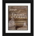 thumbnail image 1 of Allen, Kimberly 26x32 Black Ornate Wood Framed with Double Matting Museum Art Print Titled - Goodnight Angel 1, 1 of 4