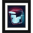 thumbnail image 1 of Allen, Kimberly 26x32 Black Ornate Wood Framed with Double Matting Museum Art Print Titled - Neon Music 2, 1 of 4