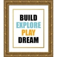 thumbnail image 1 of Allen, Kimberly 26x32 Gold Ornate Wood Framed with Double Matting Museum Art Print Titled - Build 2, 1 of 4