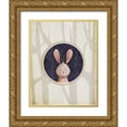 thumbnail image 1 of Allen, Kimberly 26x32 Gold Ornate Wood Framed with Double Matting Museum Art Print Titled - Forest Animals 4, 1 of 4