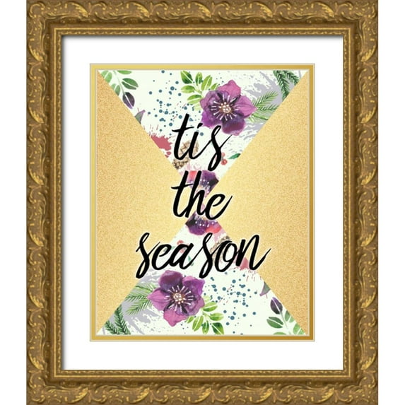 Allen, Kimberly 26x32 Gold Ornate Wood Framed with Double Matting Museum Art Print Titled - Tis the Season