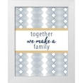 thumbnail image 1 of Allen, Kimberly 26x32 White Modern Wood Framed Museum Art Print Titled - Together We Make V2, 1 of 4
