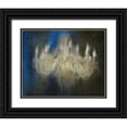 thumbnail image 1 of Allen, Kimberly 32x26 Black Ornate Wood Framed with Double Matting Museum Art Print Titled - Ghostly Chandelier, 1 of 4
