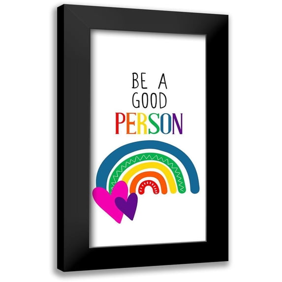 Allen, Kimberly 9x14 Black Modern Framed Museum Art Print Titled - Good Person