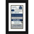 thumbnail image 1 of Allen, Kimberly 9x14 Black Ornate Wood Framed with Double Matting Museum Art Print Titled - Little Man, 1 of 4