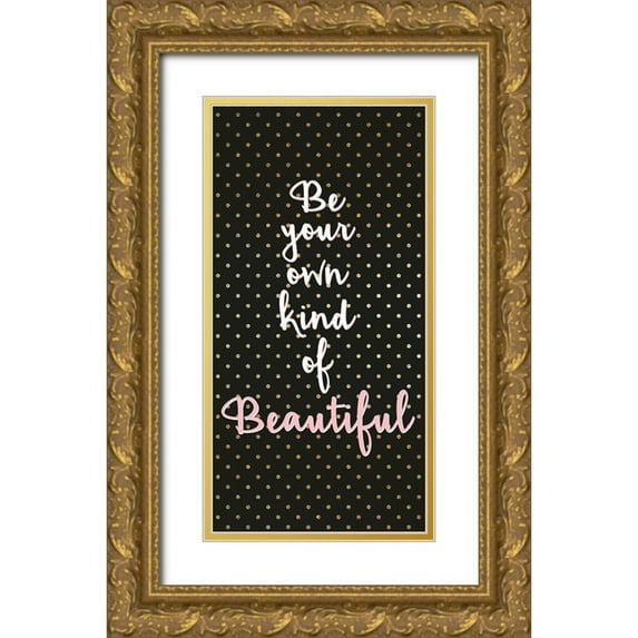 Allen, Kimberly 9x14 Gold Ornate Wood Framed with Double Matting Museum Art Print Titled - Your Own Kind 1 V2