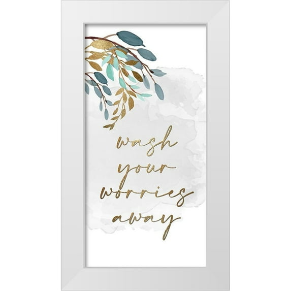 Allen, Kimberly 9x14 White Modern Wood Framed Museum Art Print Titled - Candles and Music 1