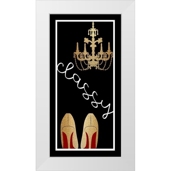 Allen, Kimberly 9x14 White Modern Wood Framed Museum Art Print Titled - Classy