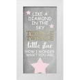 thumbnail image 1 of Allen, Kimberly 9x14 White Modern Wood Framed Museum Art Print Titled - Twinkle Twinkle 6, 1 of 4