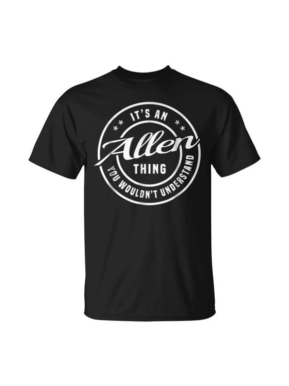Allen Last Name Family Names Unisex TShirt