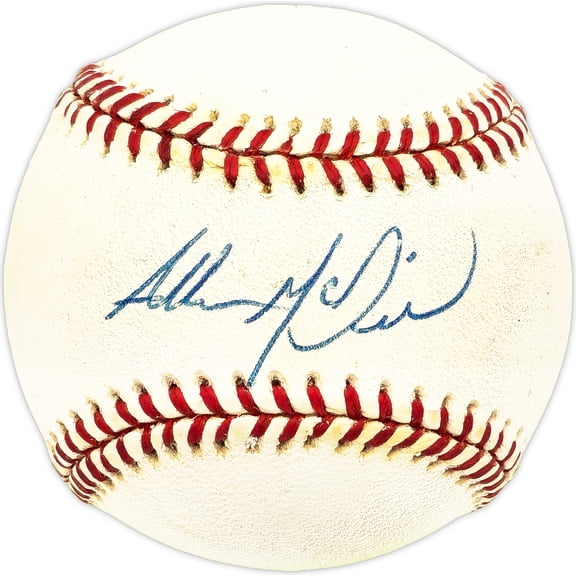 Allen McDill Autographed Official AL Baseball Boston Red Sox SKU #229778