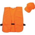 thumbnail image 1 of Orange Hat and Vest Combo by Allen Company, 1 of 4