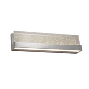 Allen Roth Abbigal Multi-Faceted Crystals LED Vanity Light No. 1574012