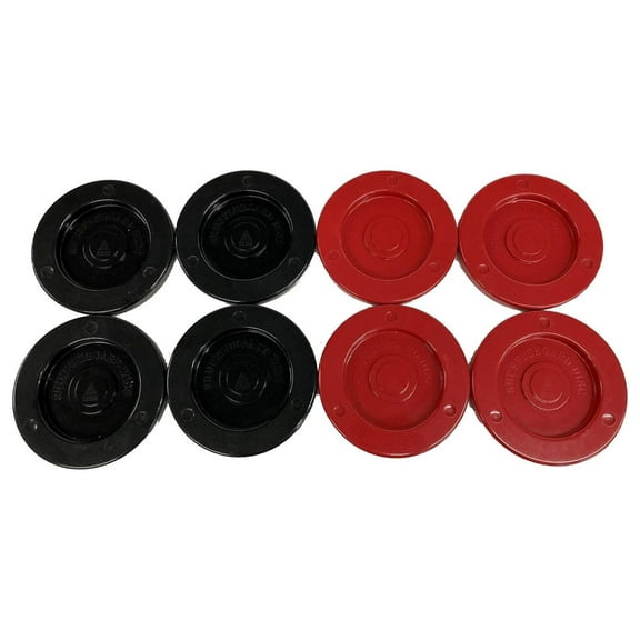 Allen Shuffleboard Recreation Discs (Red & Black)